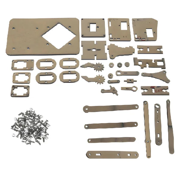 4DOF ARM KIT ACRYLIC WITHOUT SERVO