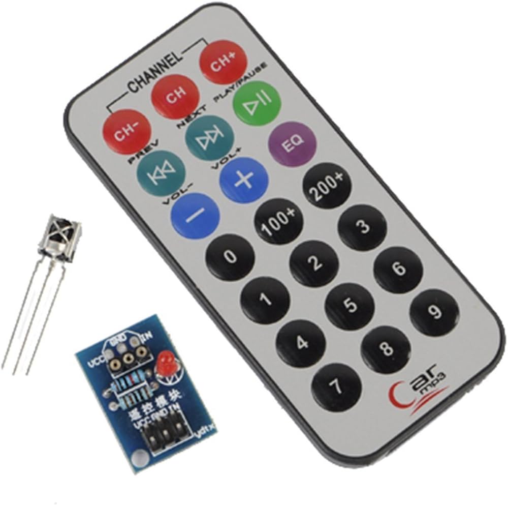 IR REMOTE WITH TSOP BOARD
