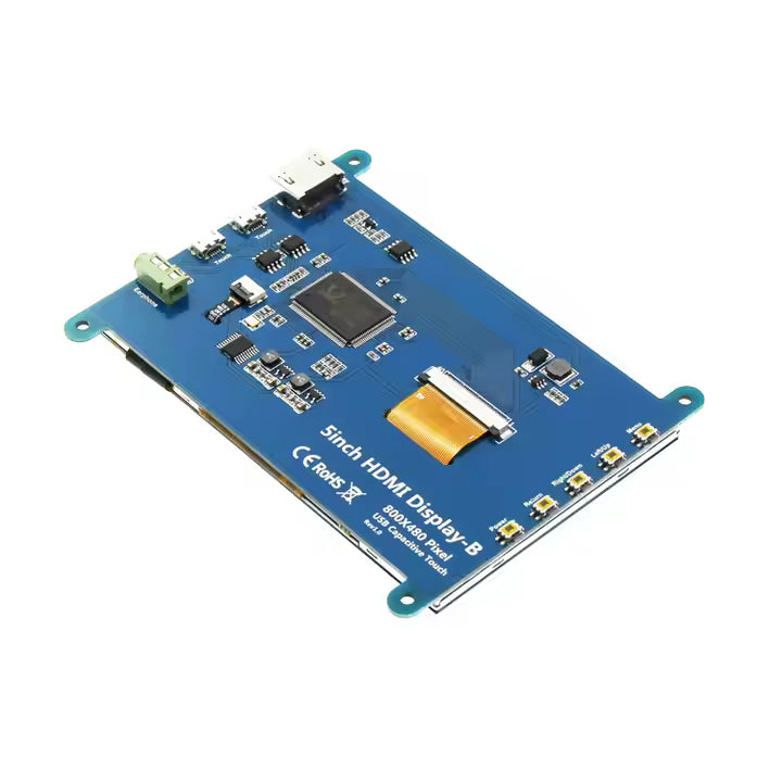 TFT DISPLAY 5 INCH FOR RASPBERRY PI HDMI
