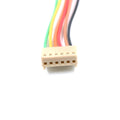 WHITE RMC (FEMALE) WITH WIRE 6P