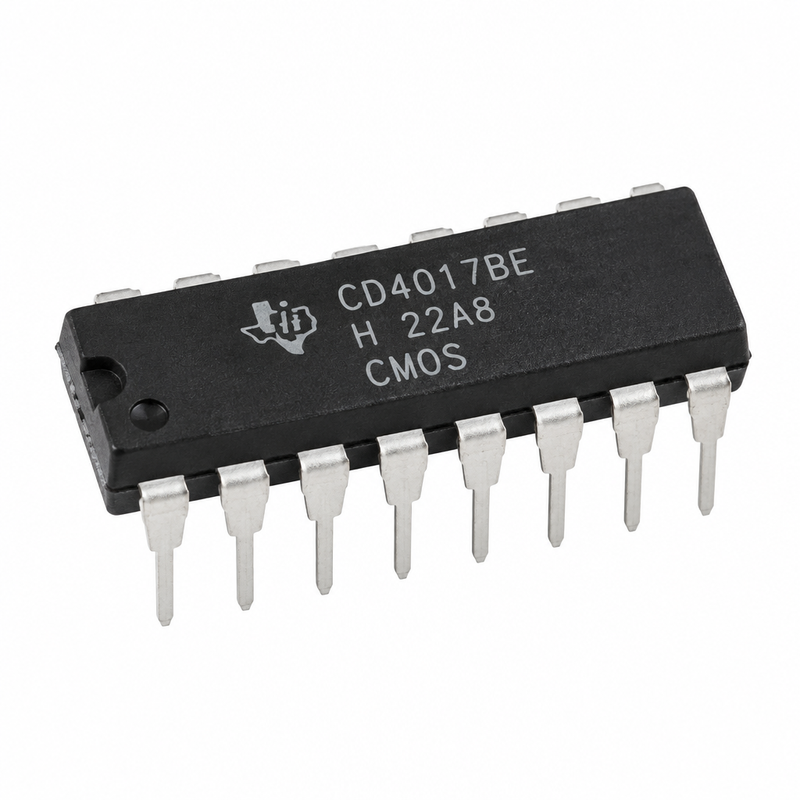 CD4017 Decade Counter / Johnson Counter CMOS IC (Min 5 Pcs)