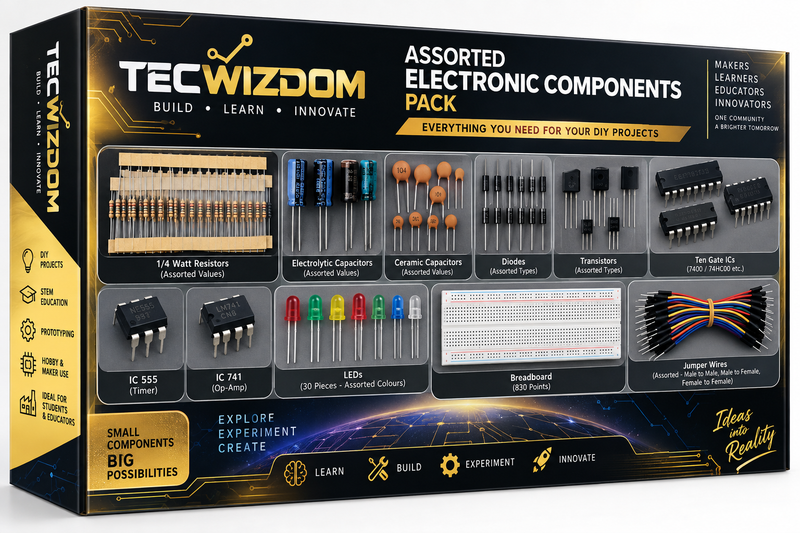 Assorted Electronic Components Pack