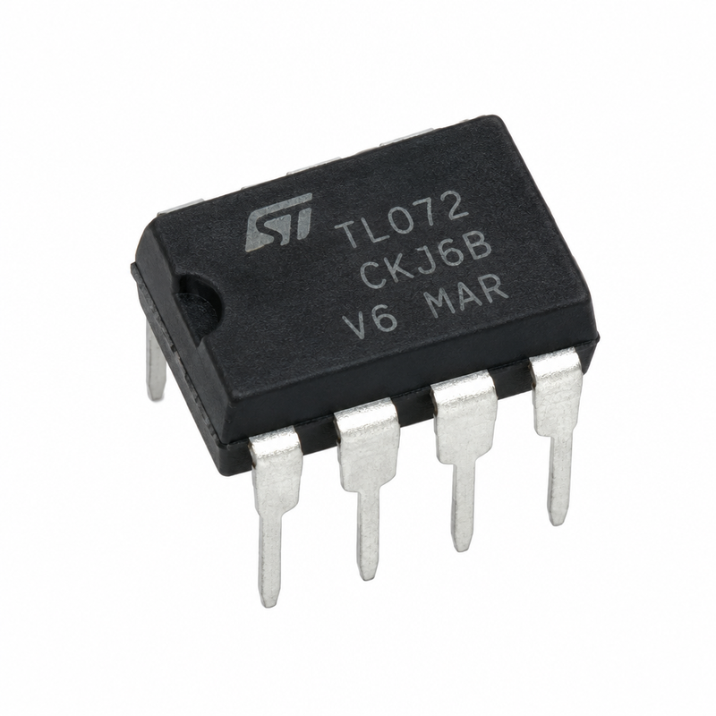 TL072 Dual JFET-Input Op-Amp IC (Min 5 Pcs)