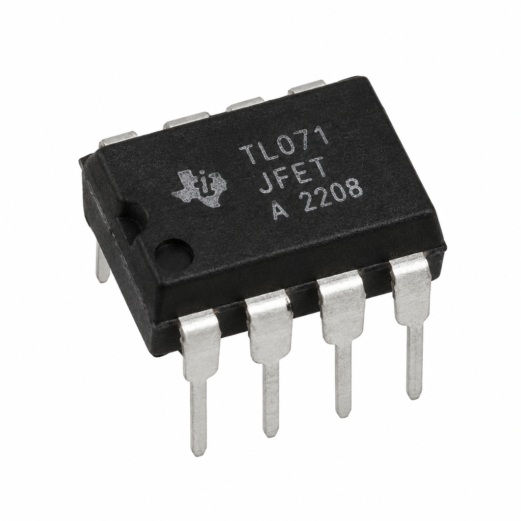 TL071 JFET-Input Single Op-Amp IC DIP-8