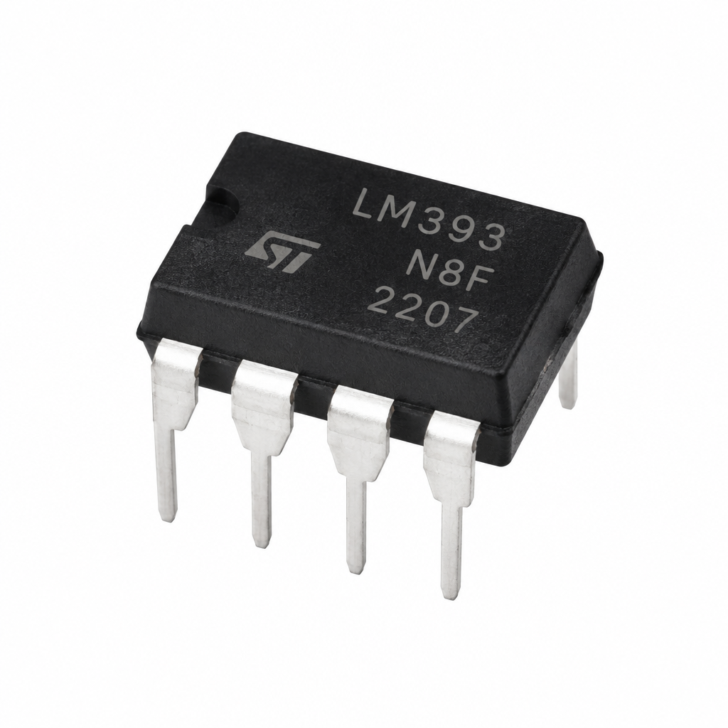LM393 Dual Voltage Comparator IC DIP-8