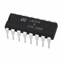 LM324 Quad Op-Amp IC DIP-14