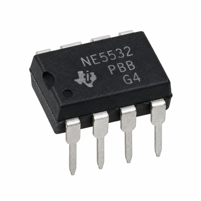 NE5532 Dual Low-Noise Op-Amp IC (Min 5 Pcs)