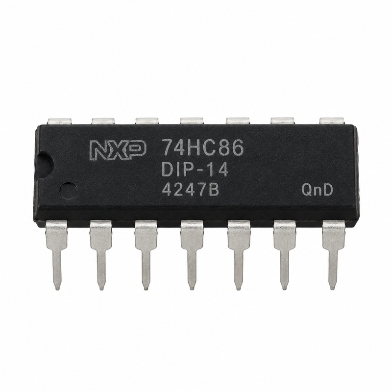 74HC86 Quad 2-Input XOR Gate IC (Min 5 Pcs)