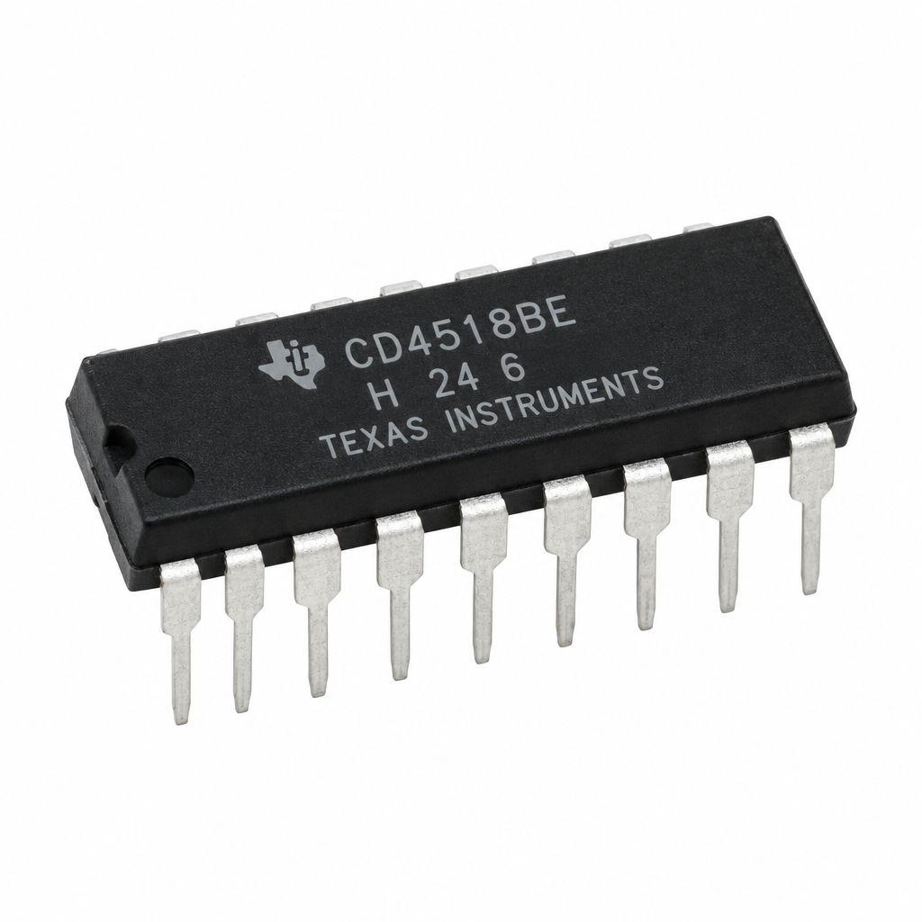 CD4518 Dual BCD Up-Counter CMOS IC DIP-16