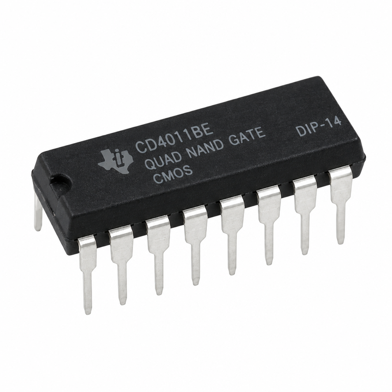 CD4011 Quad 2-Input NAND Gate CMOS IC (Min 5 Pcs)