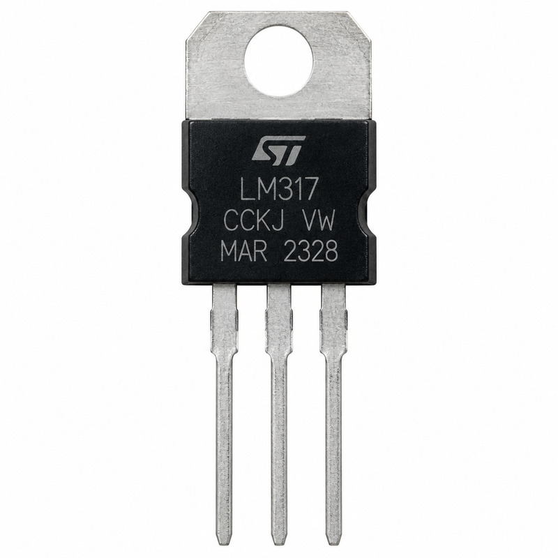 LM317 Adjustable Positive Voltage Regulator IC (Min 5 Pcs)