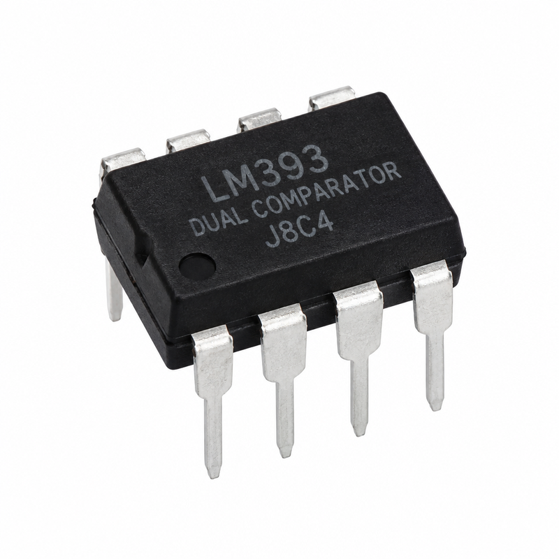 LM393 Dual Voltage Comparator IC (Min 5 Pcs)