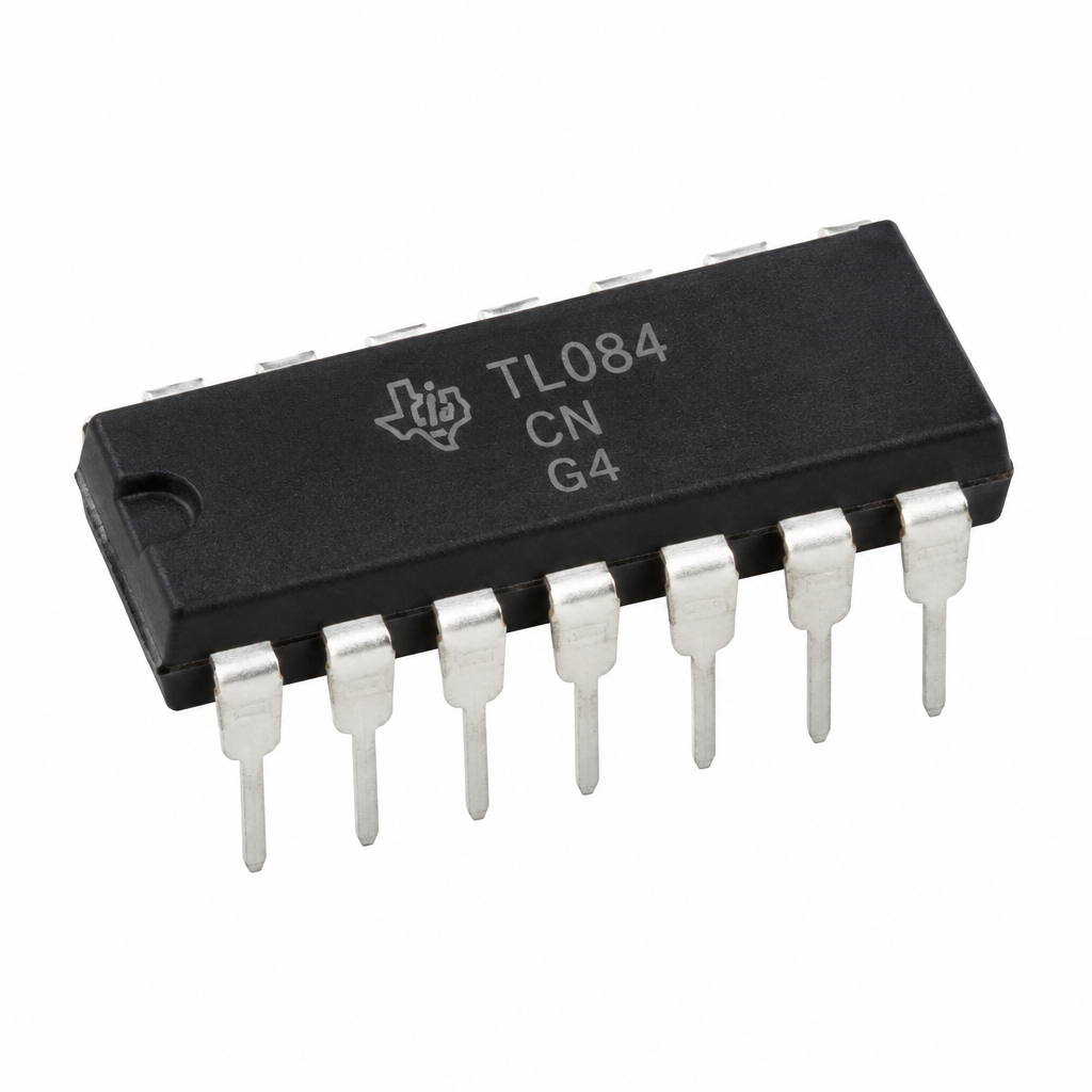 TL084 Quad JFET-Input Op-Amp IC DIP-14