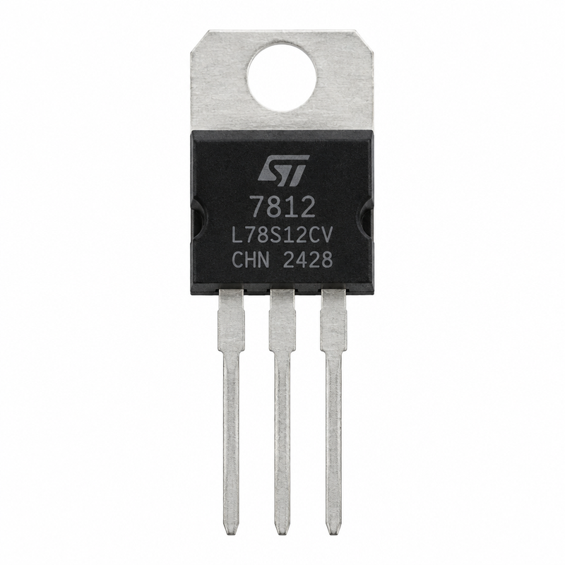 7812 +12V Linear Voltage Regulator IC (Min 5 Pcs)
